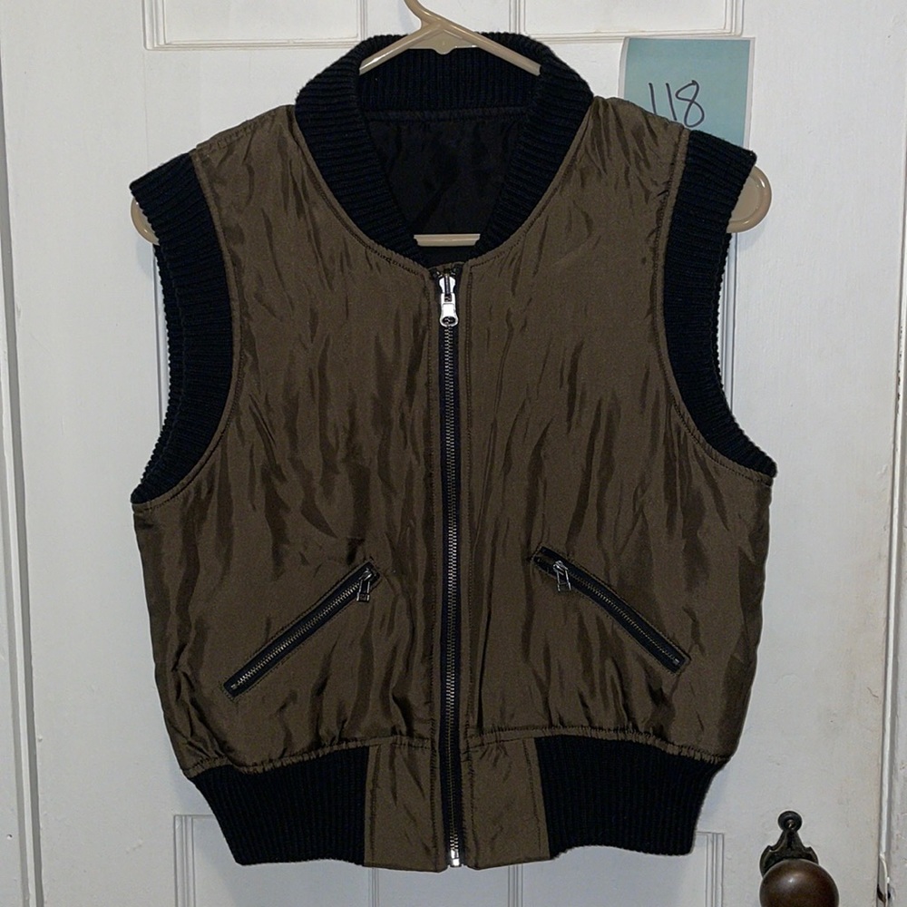 Double sided vest Philippe Adec Paris